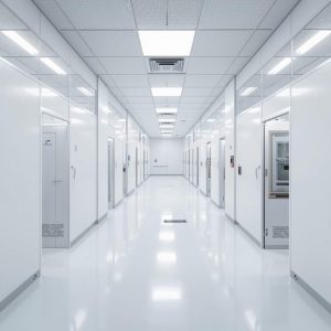 Salas blancas para la investigación y la industria farmacéutica